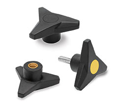 VB.839 SOFT-Three-arm knobs